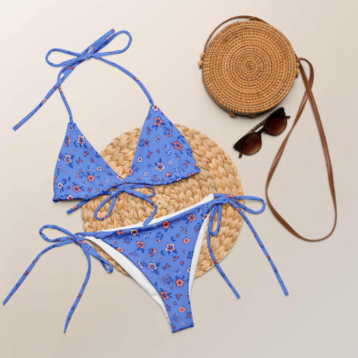 Summer Thong Bikini SET - Orchid - ShopperBoard