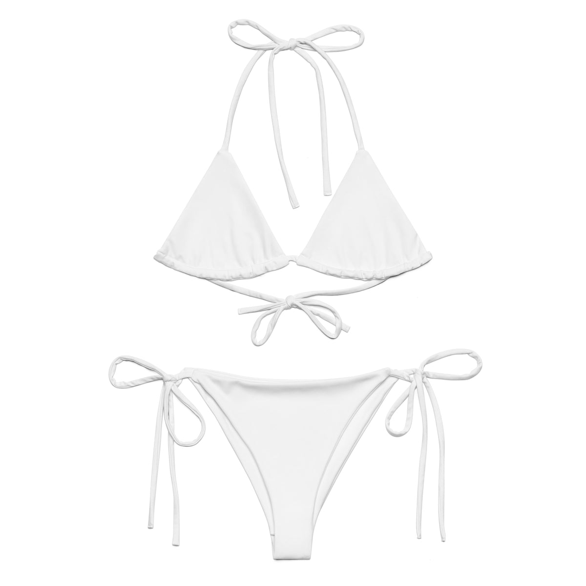 STRING BIKINI SET ECO - WHITE