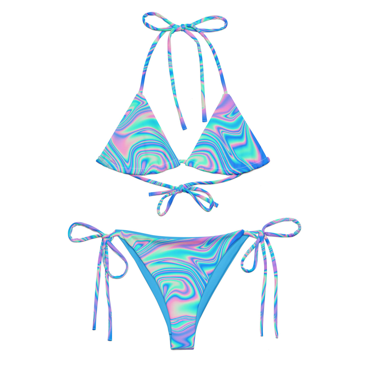 STRING BIKINI SET ECO - NEON DELIC