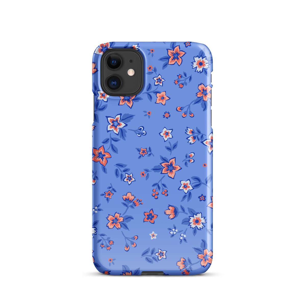 Snap case for iPhone® SAPPHIRE FLORALS