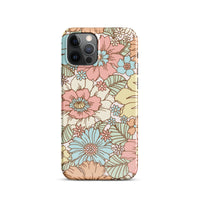 Snap case for iPhone® SUNSET GARDEN