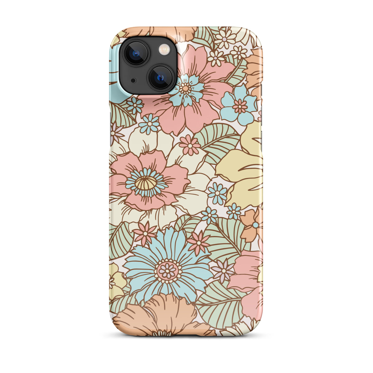 Snap case for iPhone® SUNSET GARDEN